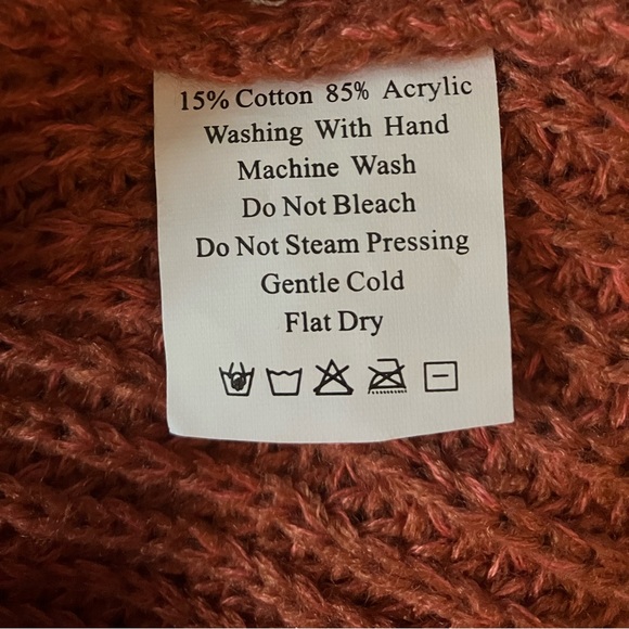 F4Y • NWT Lace-Up Front Sweater - Picture 3 of 4